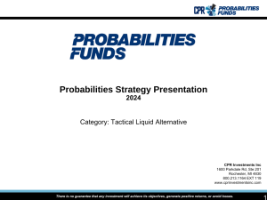 Probabilities Strategy Presentation Evergreen